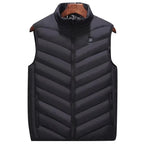 Gilet chauffant USB Polaire – 9 zones de chaleur