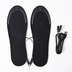 Semelles chauffantes USB Polaire – pieds au chaud toute la journée