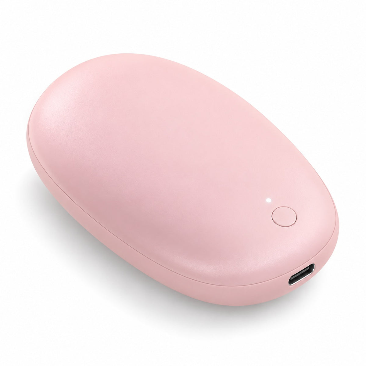 Chauffe-mains rechargeable Polaire rose pâle
