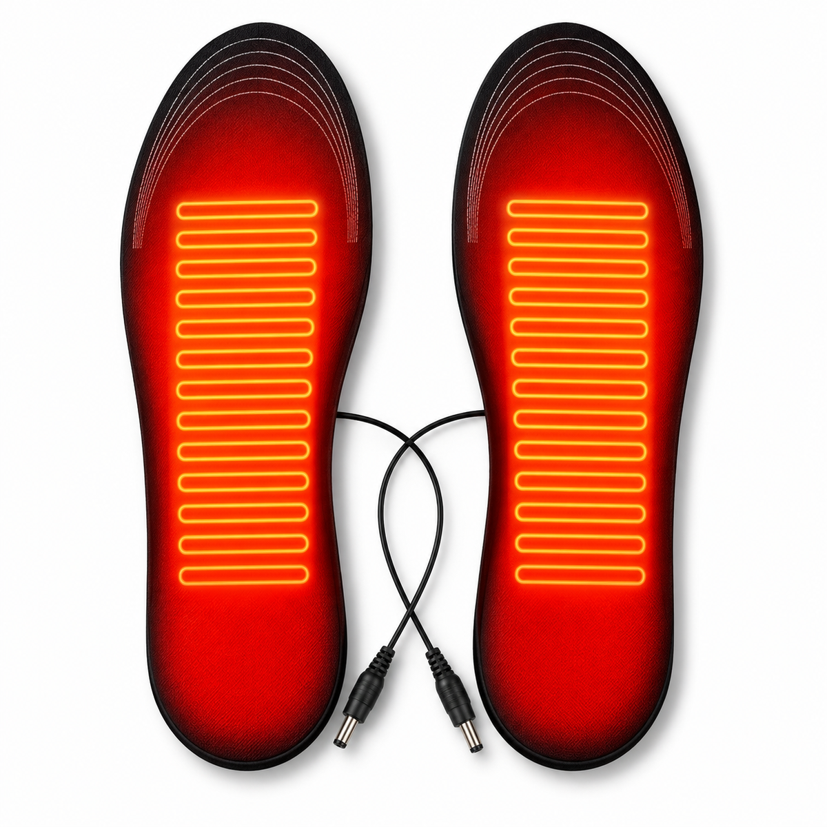 Paire de semelles chauffantes USB Polaire