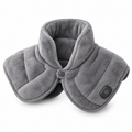 Coussin chauffant cou et épaules Polaire gris