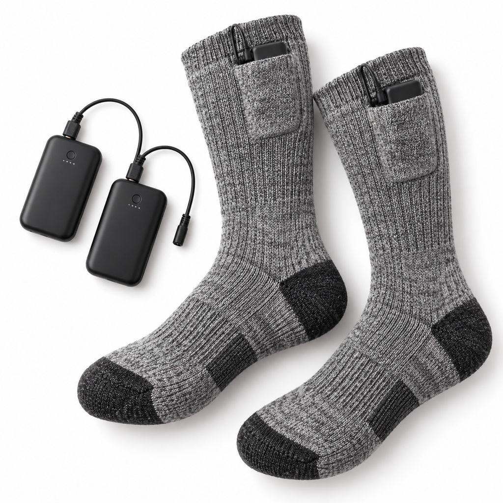Caractéristiques des chaussettes chauffantes Polaire