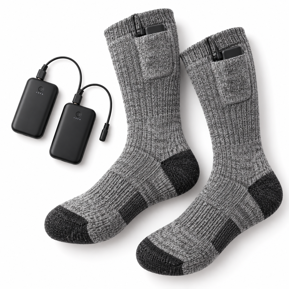 Caractéristiques des chaussettes chauffantes Polaire
